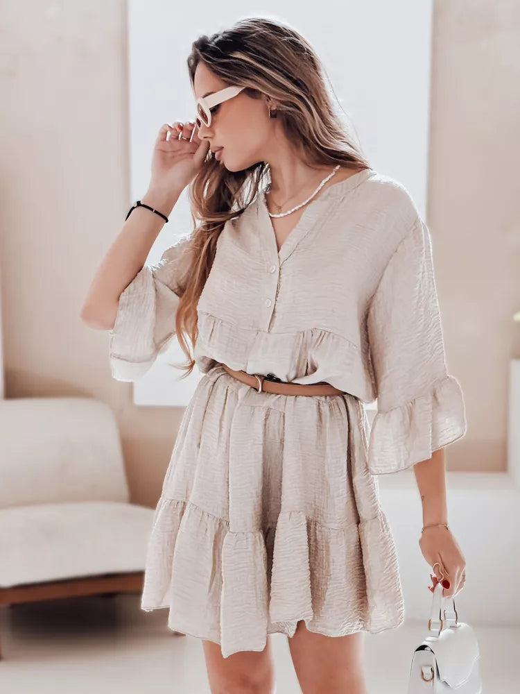 Moteriška rusva vasarinė suknelė Lyvonne