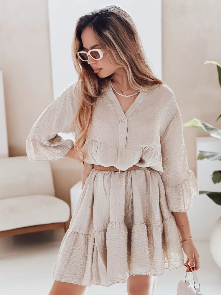 Moteriška rusva vasarinė suknelė Lyvonne