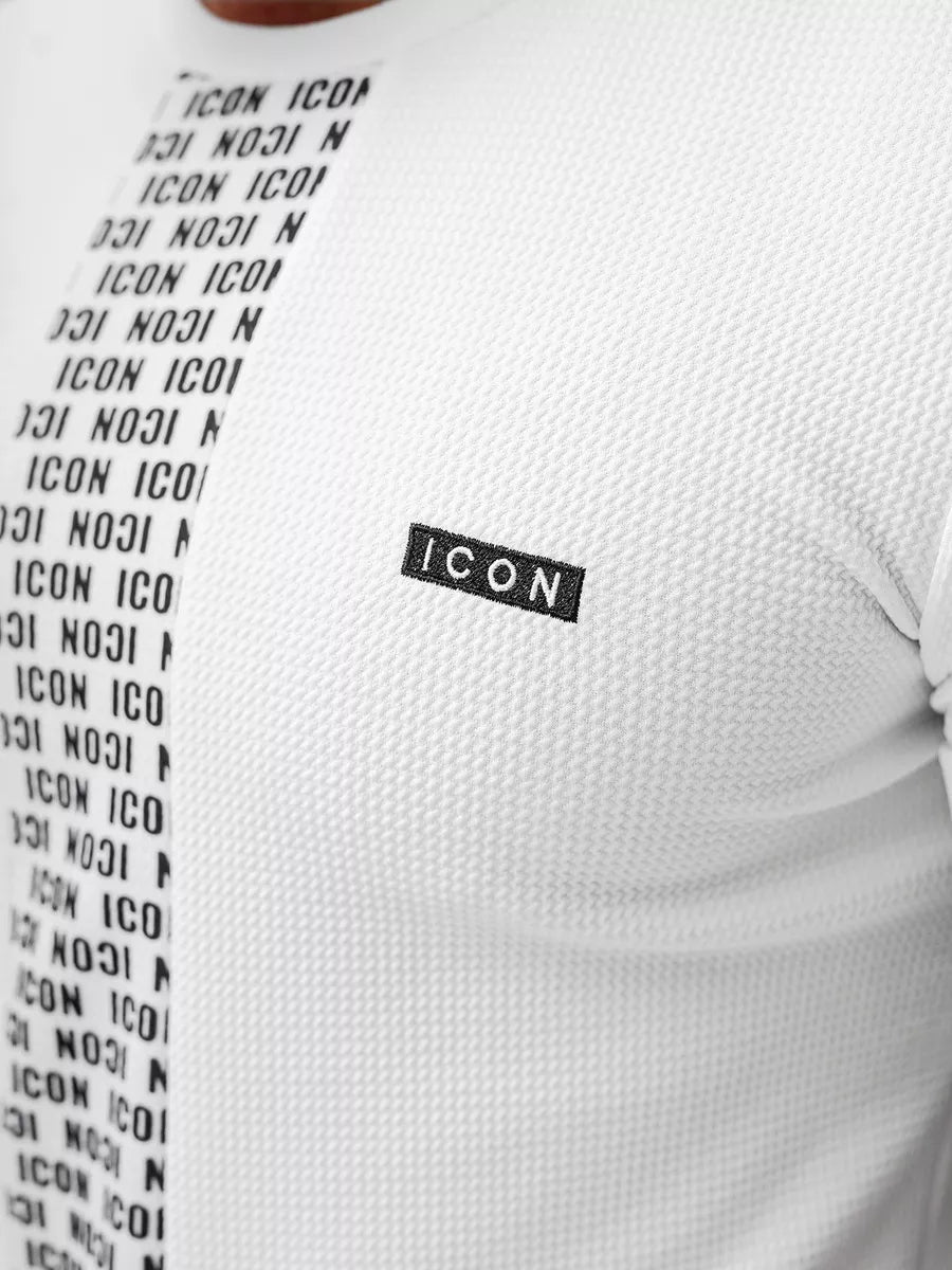 Vyrški balti marškinėliai Evin