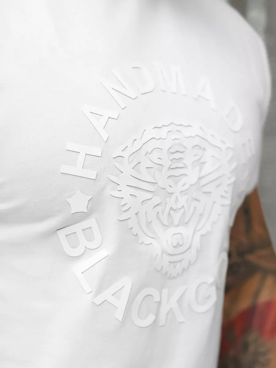 Vyriški balti marškinėliai Power