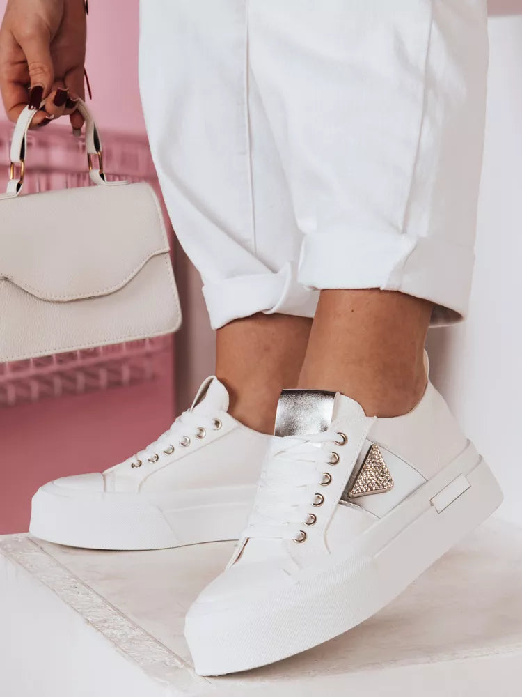 Moteriški balti sportbačiai Trendis