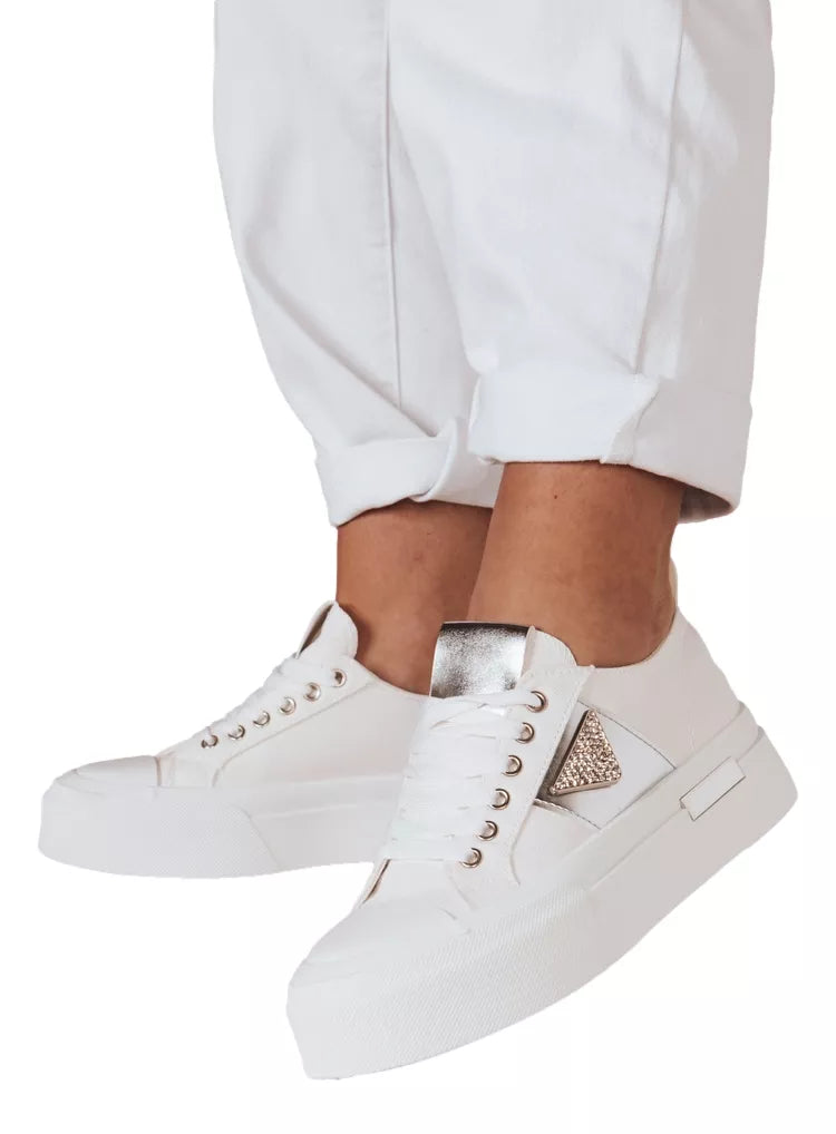 Moteriški balti sportbačiai Trendis