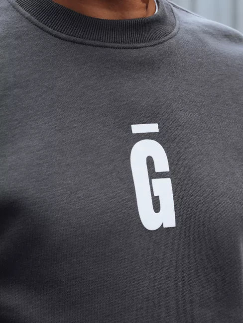 Vyriškas tamsiai pilkas džemperis Gala