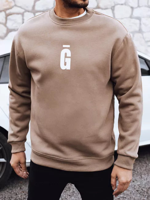 Vyriškas rusvas džemperis Gala