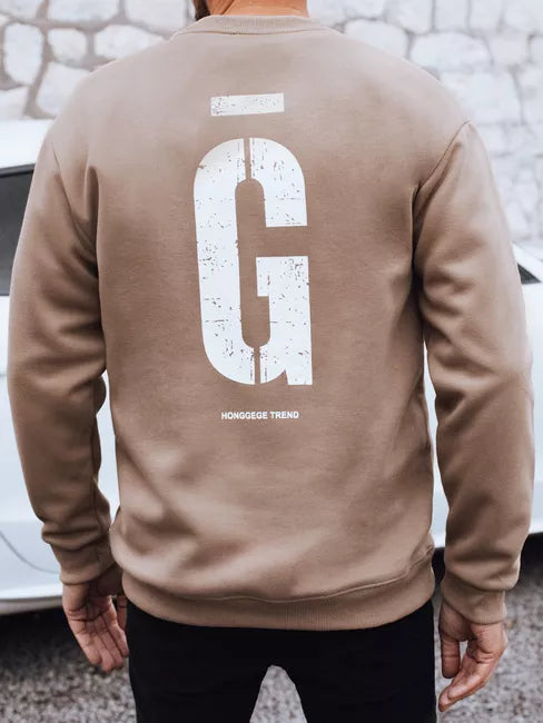 Vyriškas rusvas džemperis Gala