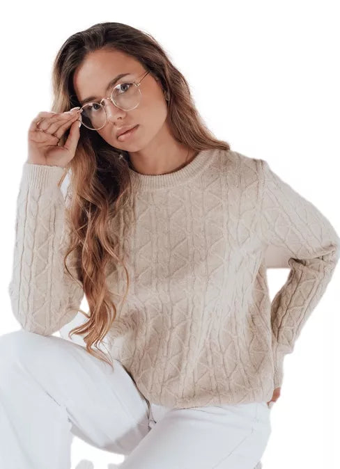 Moteriškas rusvas megztinis Bravina