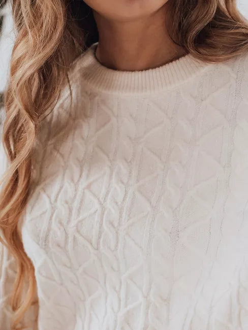 Moteriškas baltas megztinis Bravina