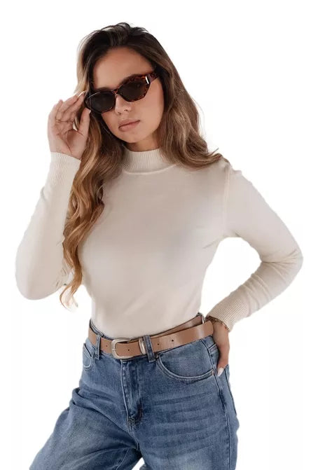 Moteriškas rusvas megztinis Lena