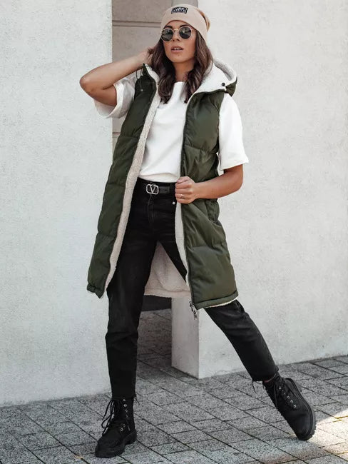 Moteriška žalia liemenė Belver