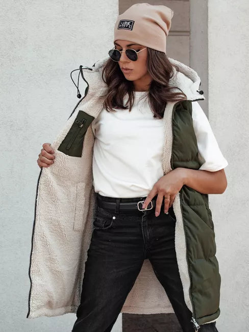 Moteriška žalia liemenė Belver