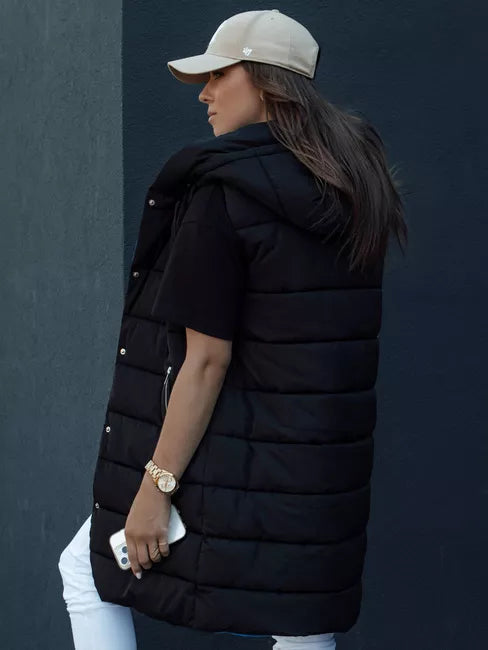 Moteriška juoda /mėlyna liemenė Chester