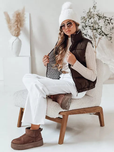 Liemenė rudos spalvos Debor