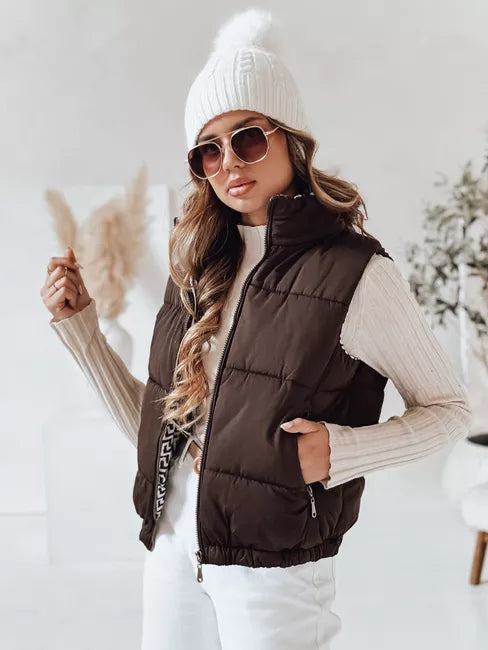 Liemenė rudos spalvos Debor