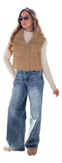 Moteriška rudos spalvos liemenė Veta