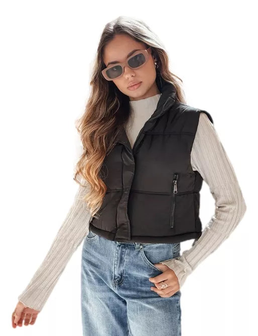 Moteriška juodos spalvos liemenė Veta