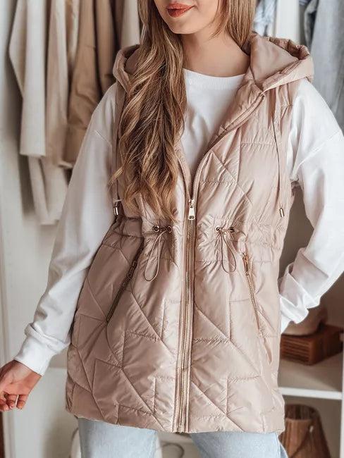 Moteriška šviesiai rožinės spalvos liemenė Demak