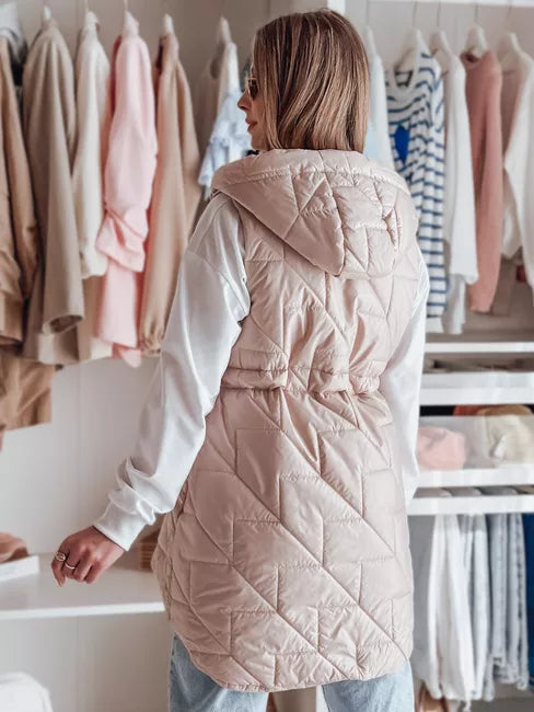 Moteriška šviesiai rožinės spalvos liemenė Demak