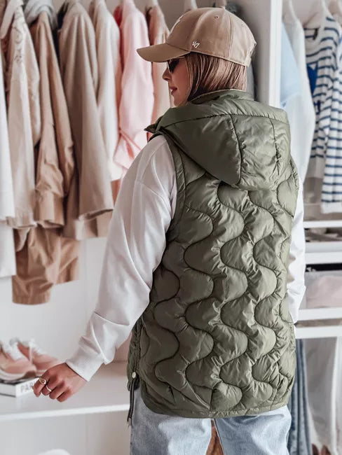 Moteriška žaliai liemenė Vesolita