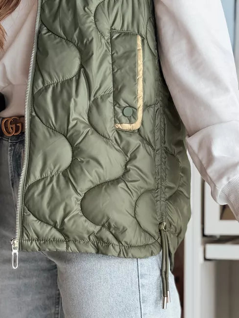 Moteriška žaliai liemenė Vesolita