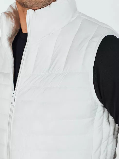 Vyriška baltos spalvos liemenė Pole