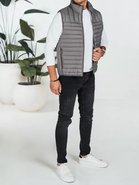 Vyriška pilkos spalvos liemenė Pole