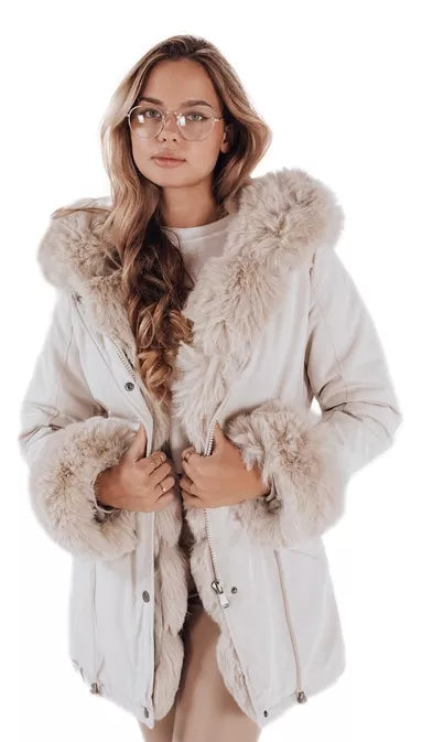 Moteriška balta striukė Gibon