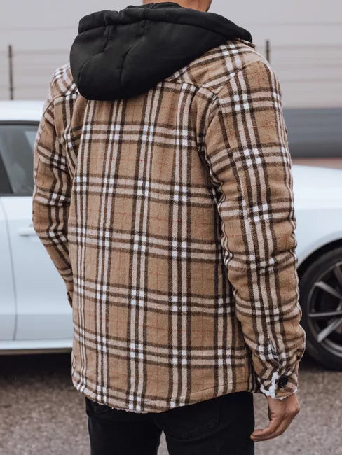 Vyriška ruda striukė su gobtuvu Jack