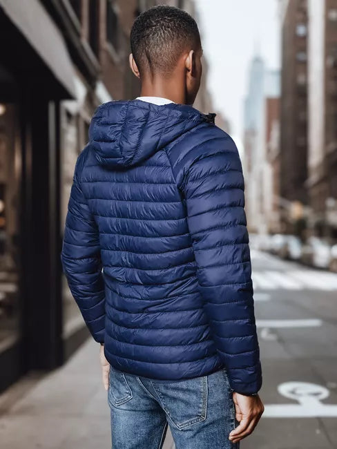 Vyriška tamsiai mėlyna striukė Serg