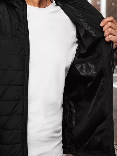 Vyriška juoda striukė Kent