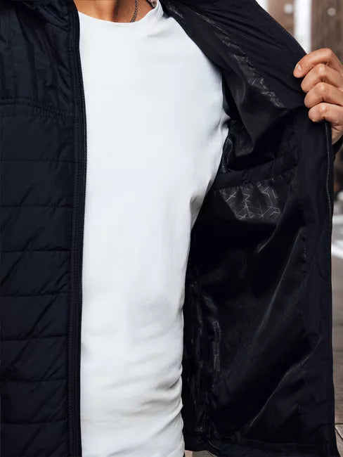 Vyriška tamsiai mėlyna striukė Kent