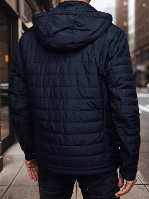 Vyriška tamsiai mėlyna striukė Kent