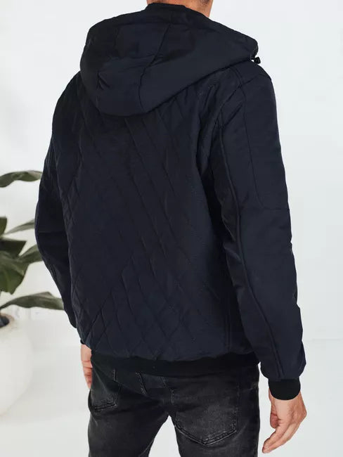 Vyriška tamsiai mėlyna striukė Kuder