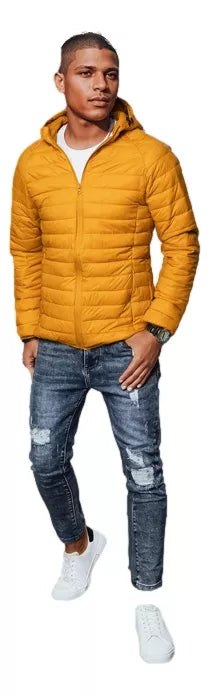 Vyriška šviesiai geltona striukė Serg