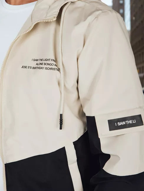 Vyriška rusvos spalvos striukė Mask