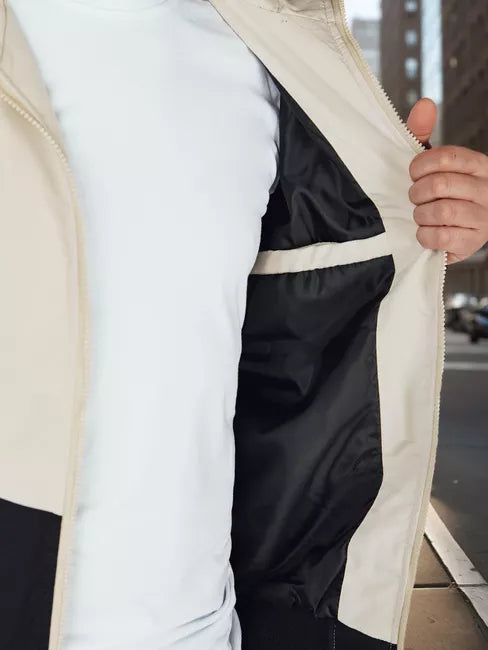 Vyriška rusvos spalvos striukė Mask