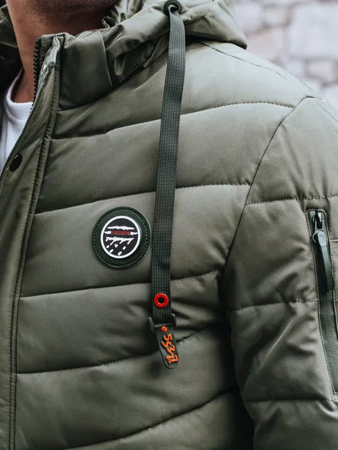 Vyriška žalia žieminė striukė Daley