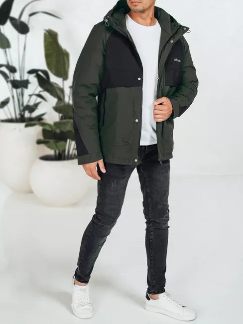 Vyriška juoda žieminė striukė Banket