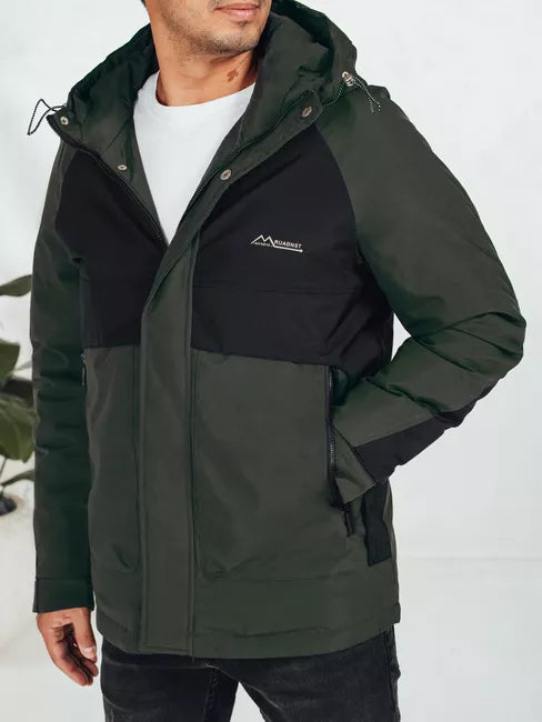 Vyriška juoda žieminė striukė Banket