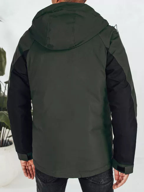 Vyriška juoda žieminė striukė Banket