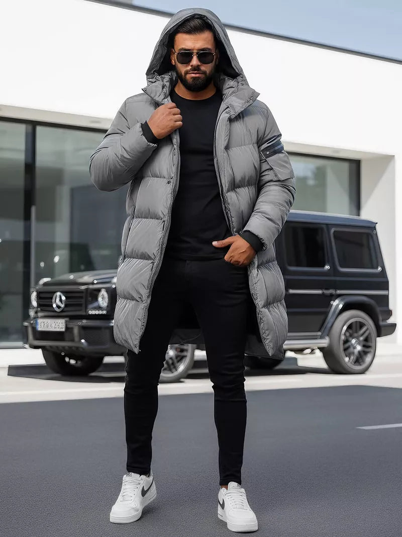 Žieminė pilka striukė Seter