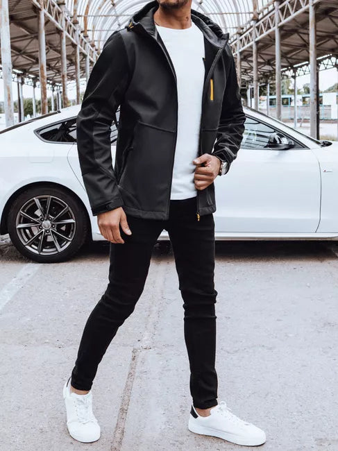 Vyriška tamsiai pilka striukė Walt