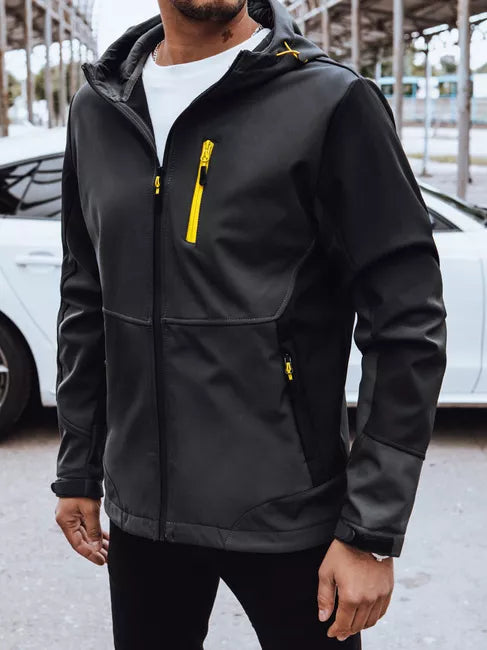 Vyriška tamsiai pilka striukė Walt