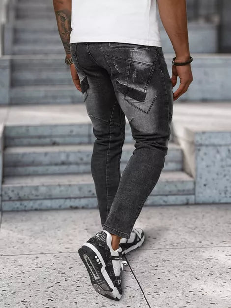 Vyriški juodi džinsai Everton