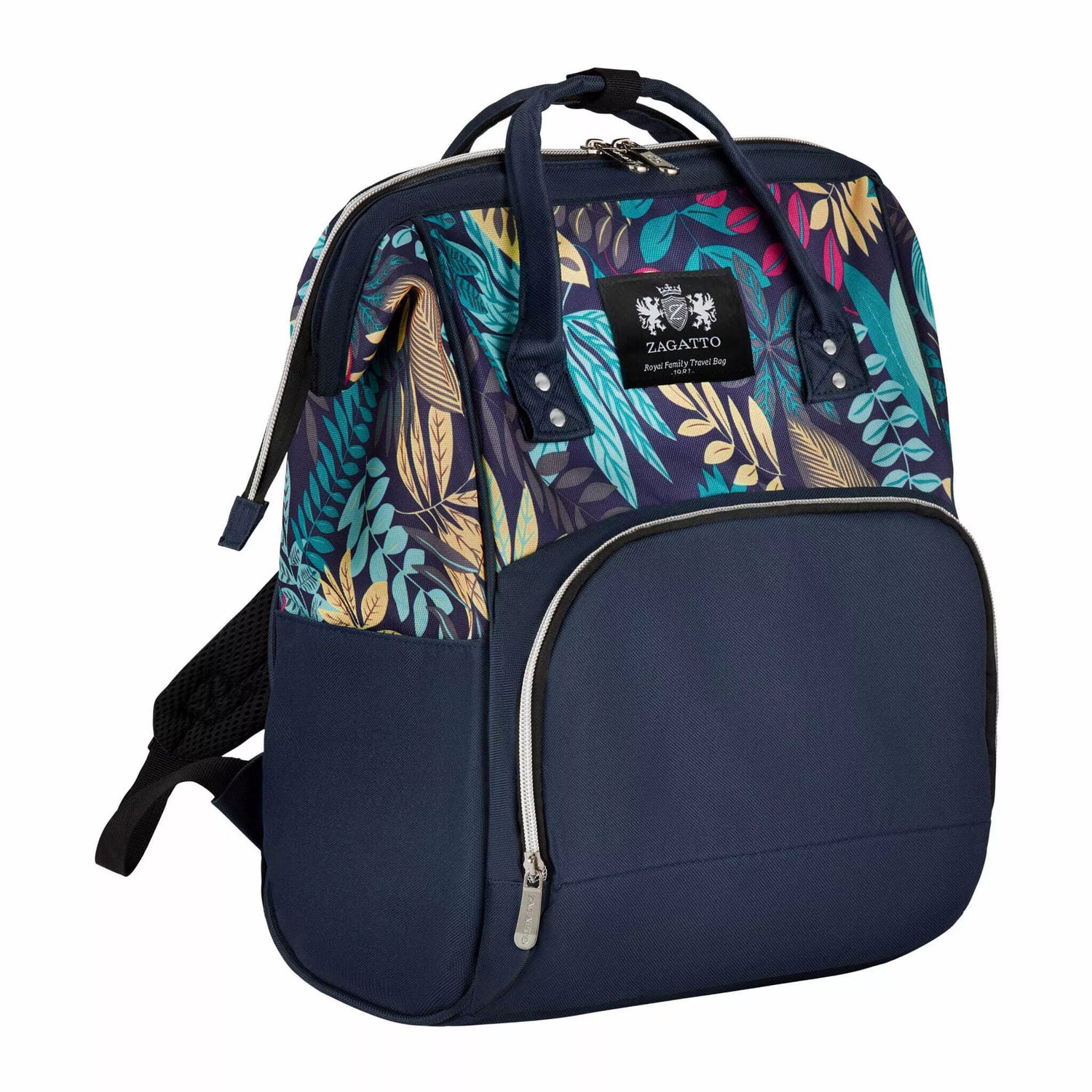 Mėlyna mamos kuprinė su rankenomis Uga