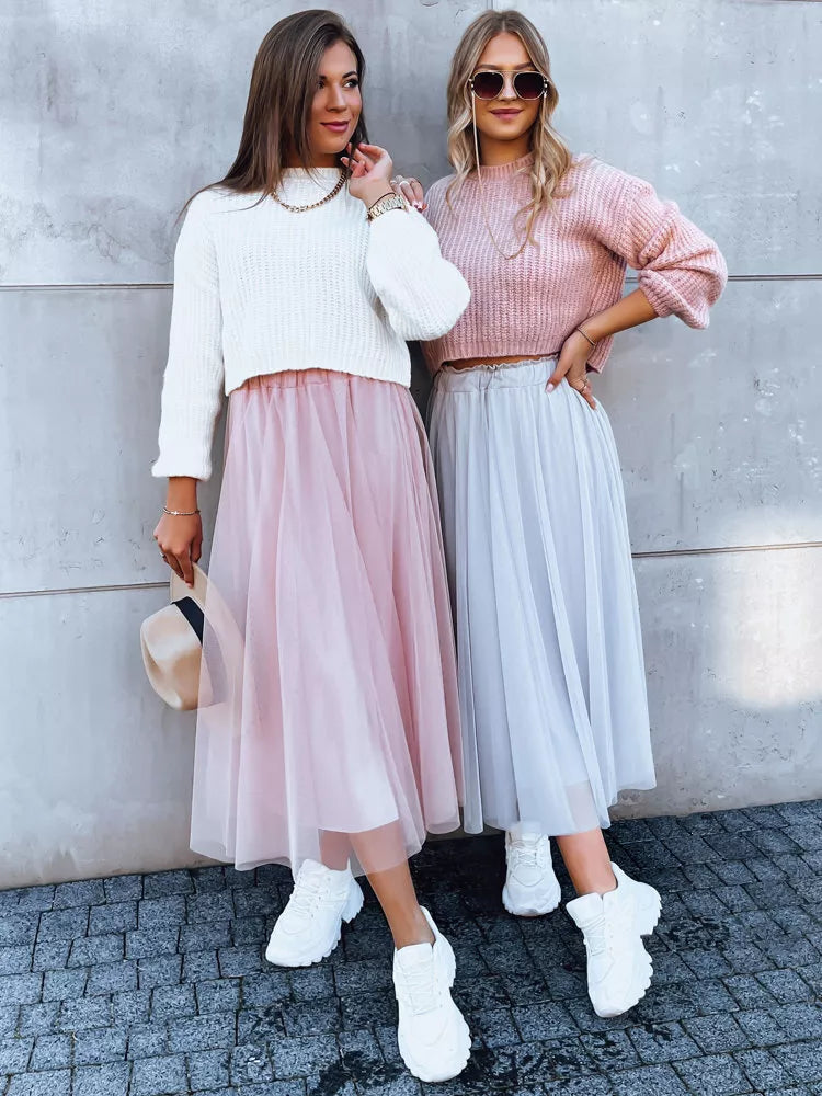 Rožinis megztinis Blis