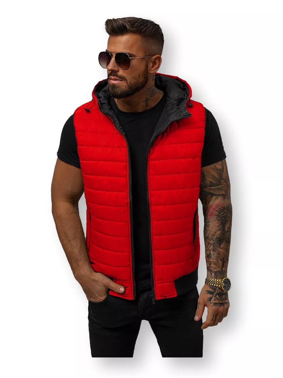 Vyriška raudona liemenė Minel