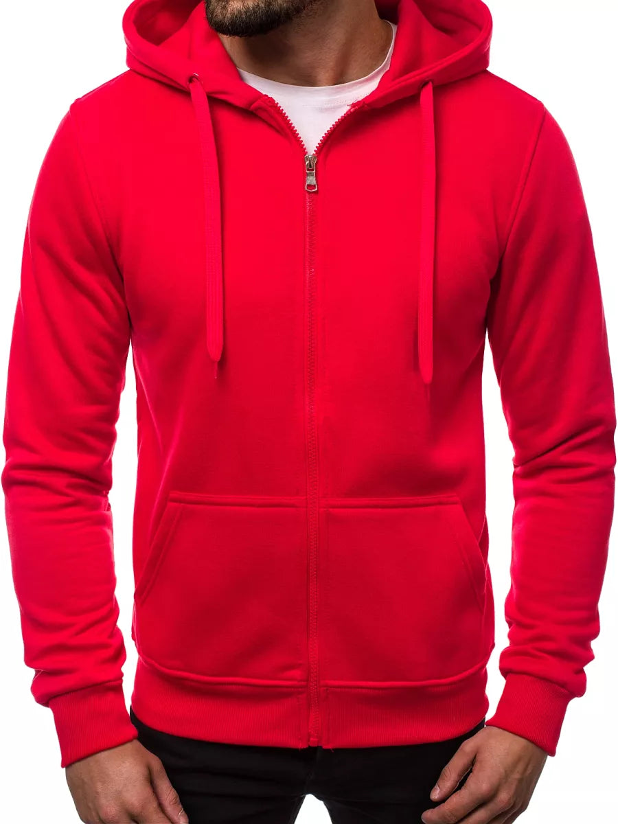 Raudonos spalvos džemperis Lore