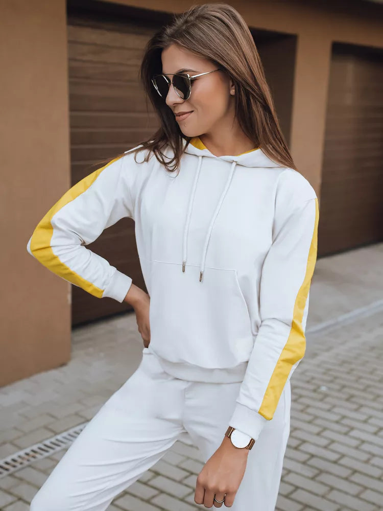 Moteriškas baltos spalvos komplektas Duo