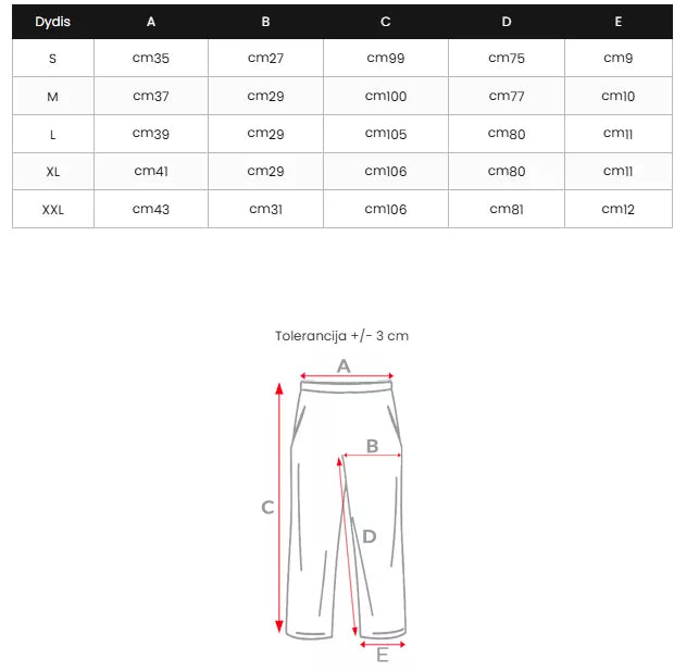 Moteriškos baltos laisvalaikio kelnės Flor