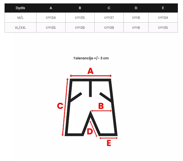 Moteriški tamsiai mėlyni šortai Jungle